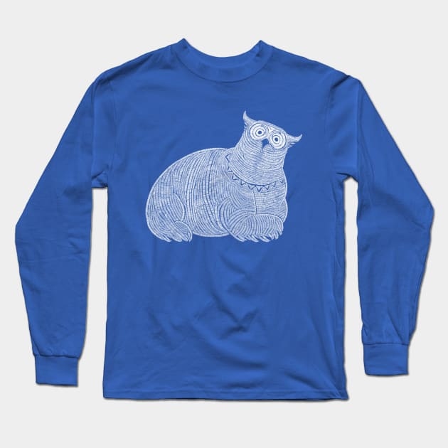 Polar Owlbear Long Sleeve T-Shirt by Crew